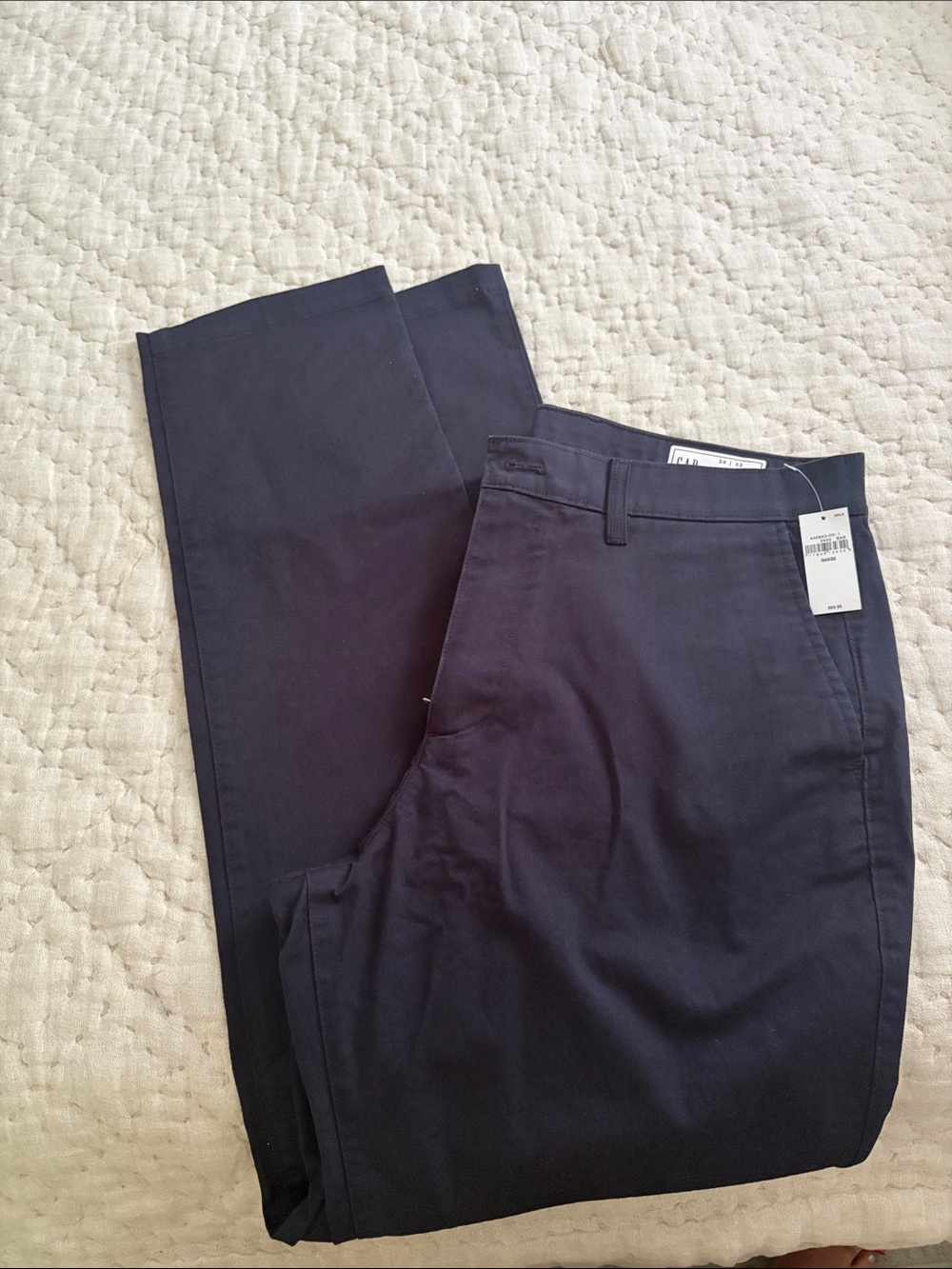 Men's GAP navy Chino Pants - 34/32